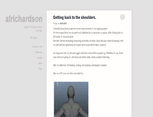 Tablet Screenshot of alrichardson.com
